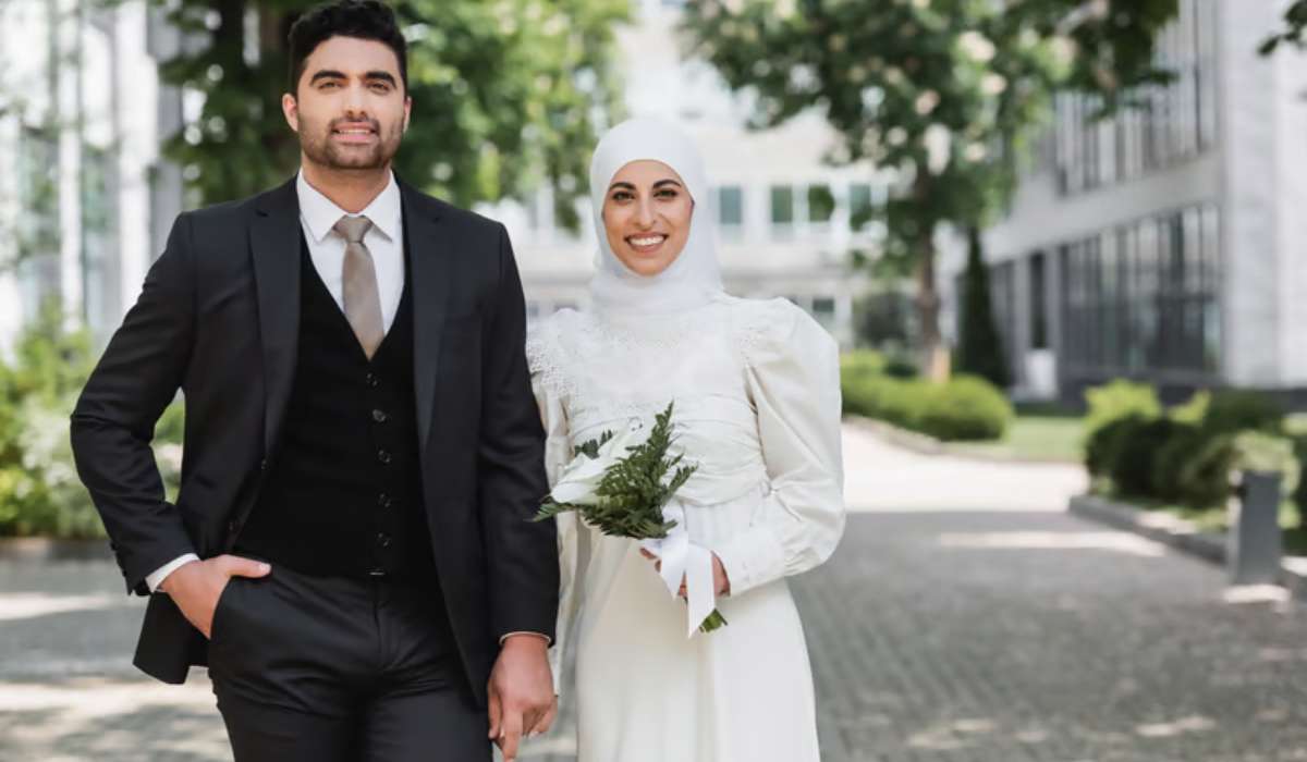 Tenue mariage pour musulamn blanche