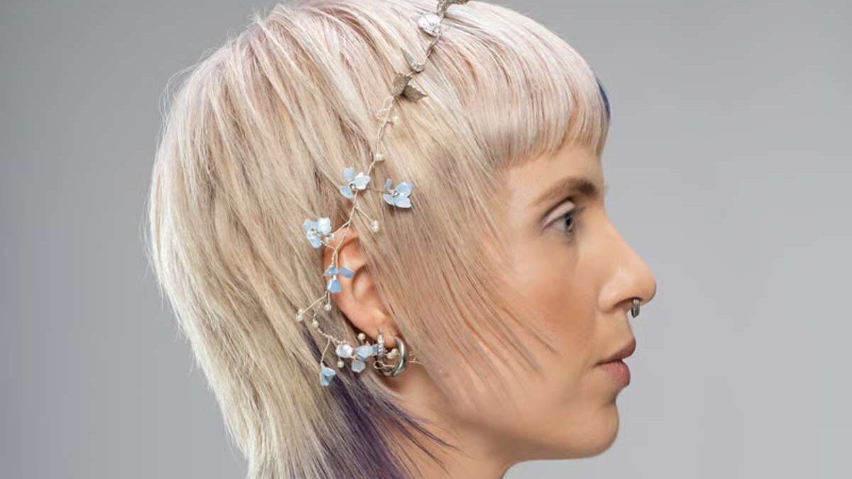 bijoux pour cheveux courts mariage