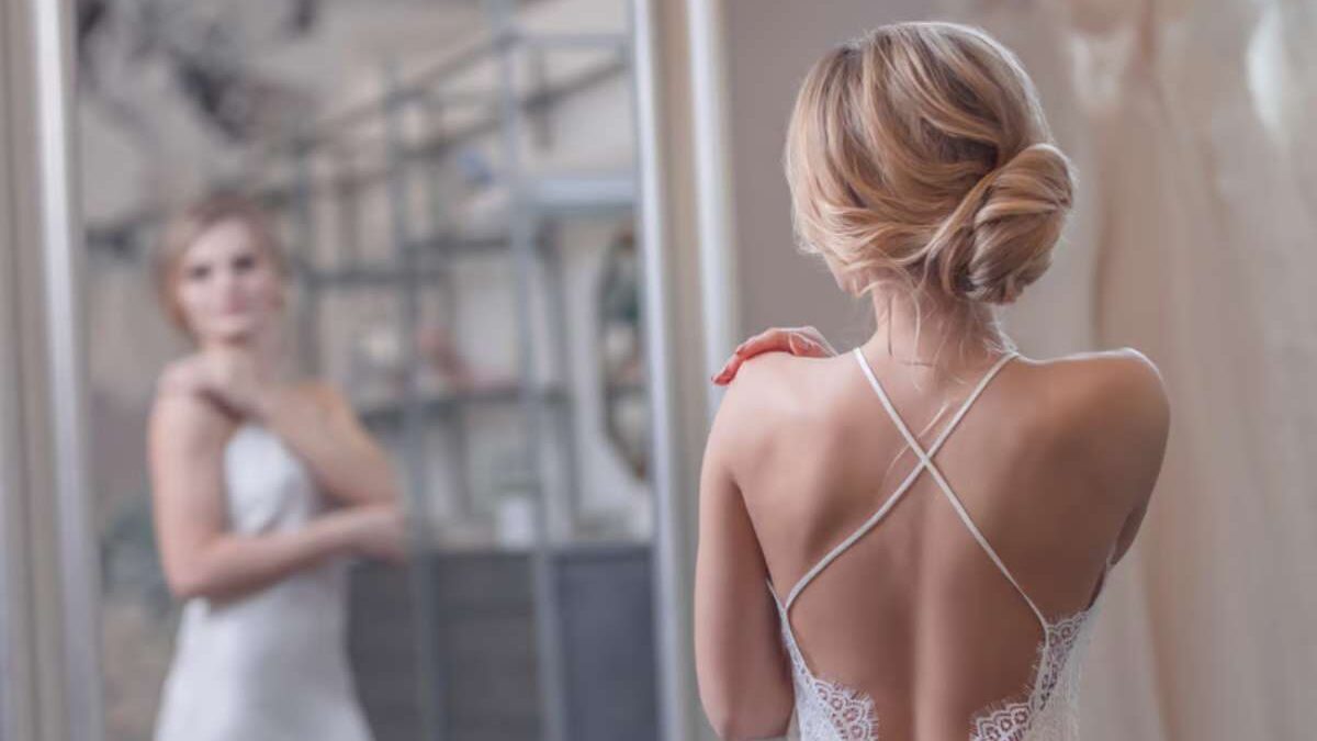 Robe mariage dos nu